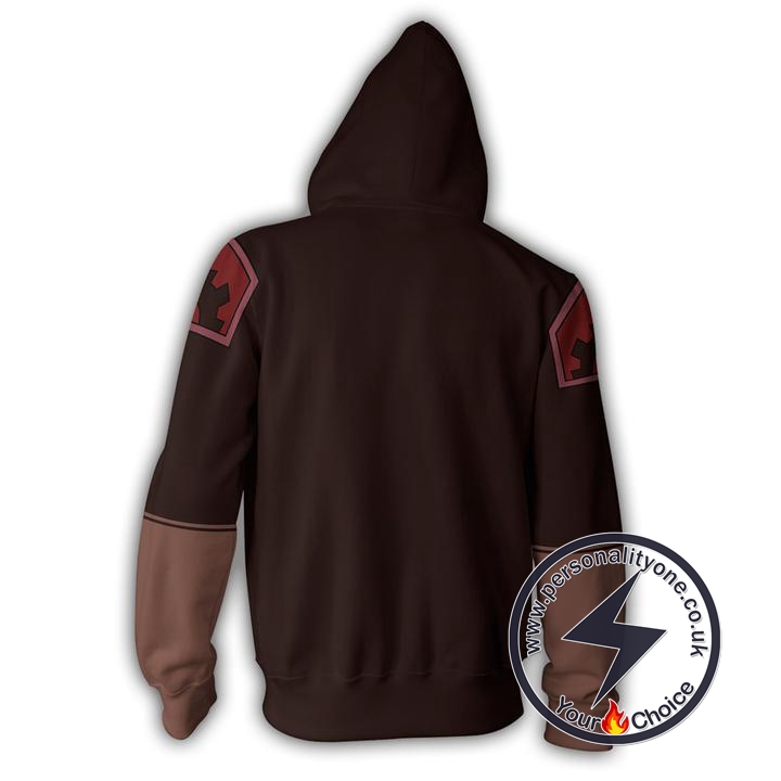 The Legend of Korra Asami Zip Up Hoodie Jacket